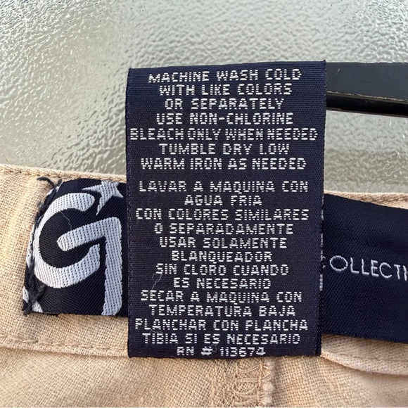 Gear Seven Big & Tall Beige Linen Cotton Blend Drawstring Cargo Shorts, Men’s 42 - Picture 8 of 8